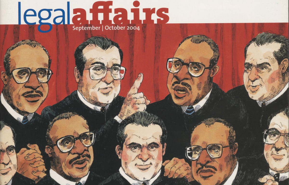 Legal Affairs, Front Cover of September/October 2004 issue.