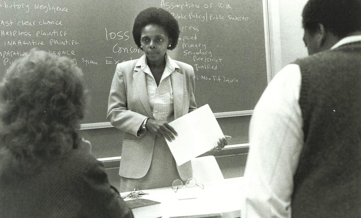 Inez Smith Reid teaching