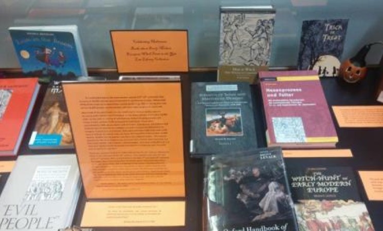 New Exhibit: Celebrating Halloween: Books about Early Modern European Witch Trials  In the Yale Law Library Collection