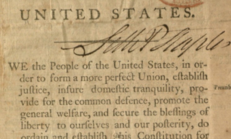 Rare Books: The U.S. Constitution