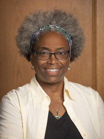 Headshot of a woman smiling at the camera