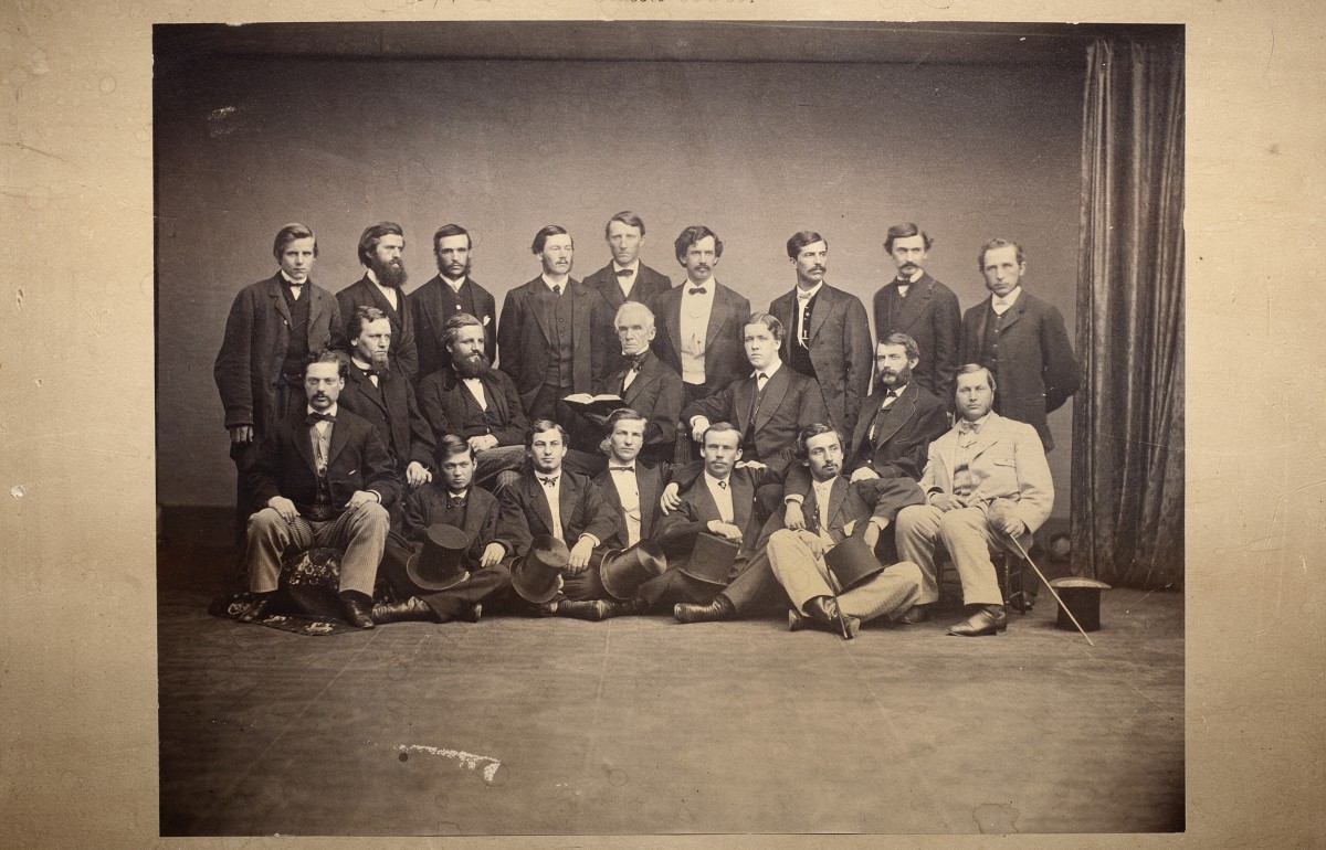 Photograph of the Class of 1867