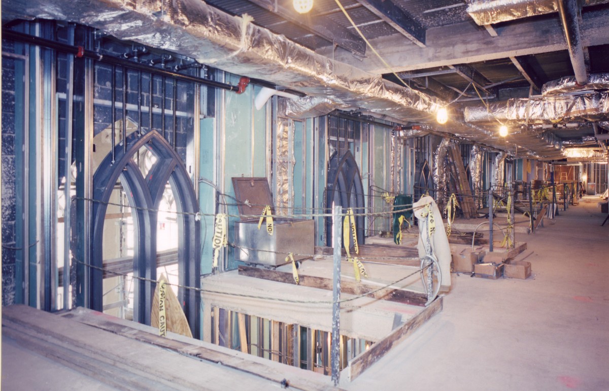 5th Floor library renovations