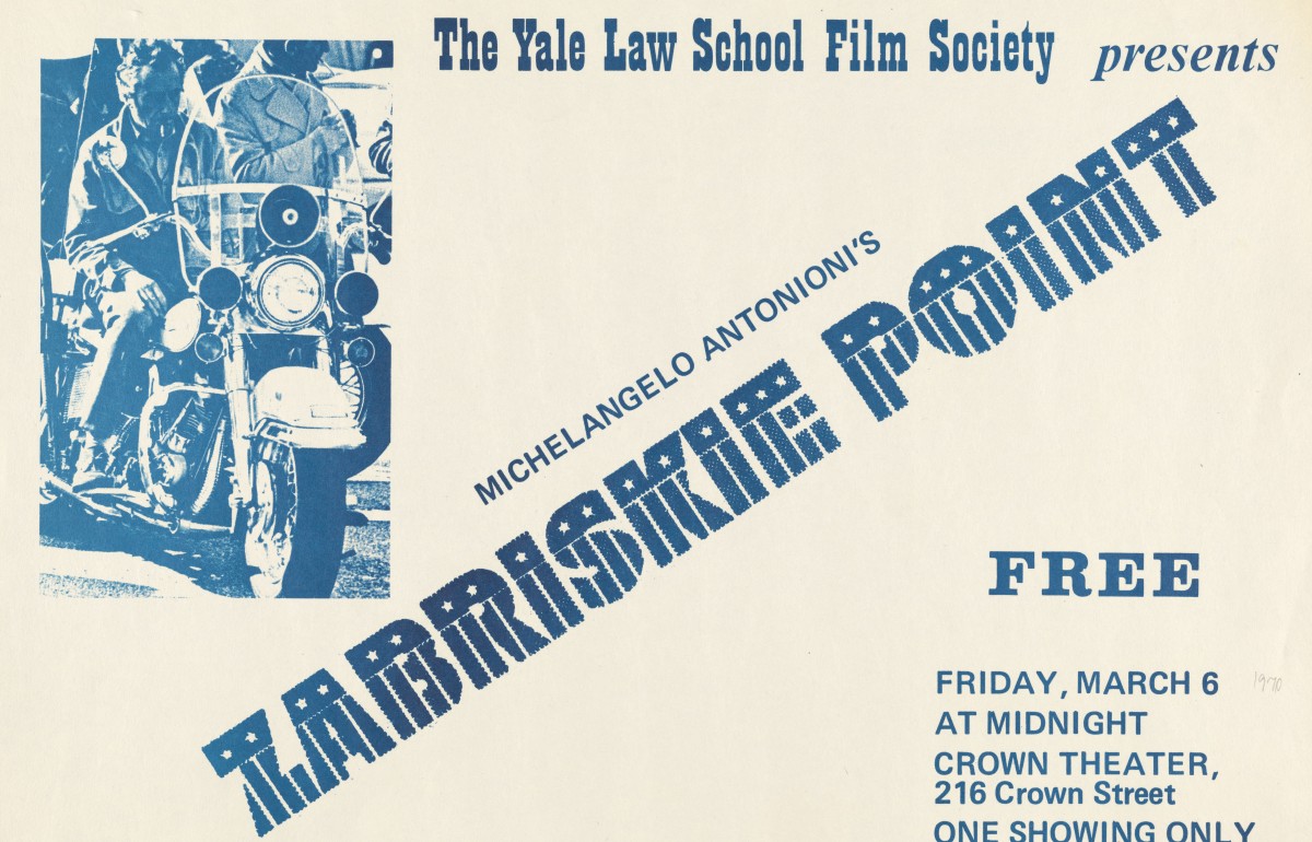 Yale Law School Film Society, Poster